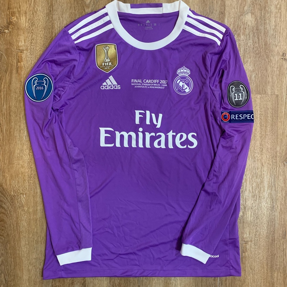 Real Madrid 2017 Final Jersey Ronaldo n7